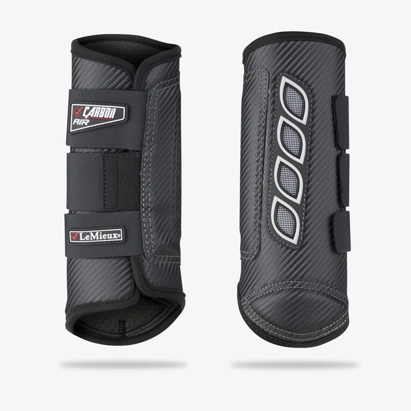LeMieux Carbon Air XC Hind Boots - Black-1