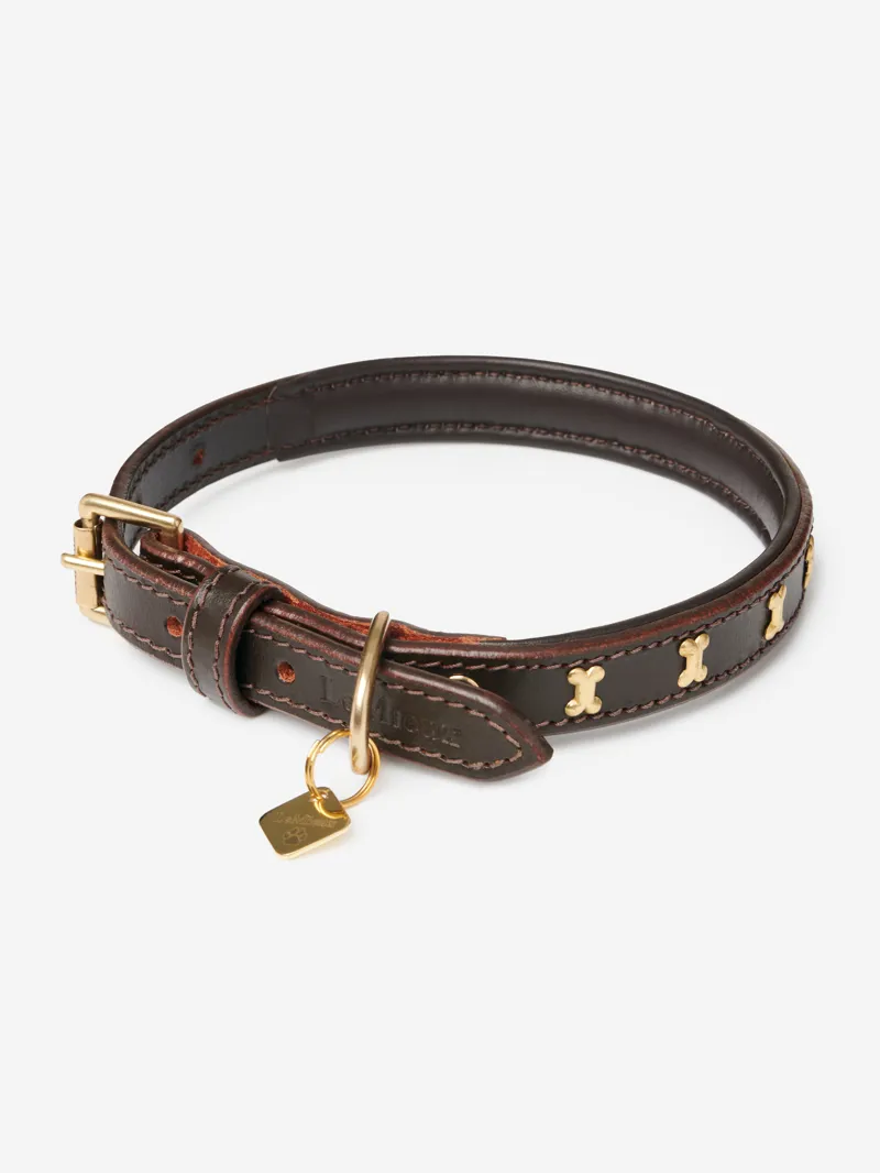 LeMieux Chelsea Dog Collar - Mahogony