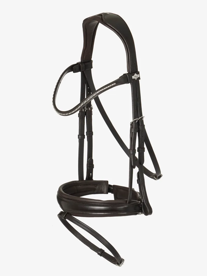 LeMieux Classic Dressage Bridle - Cob - Brown