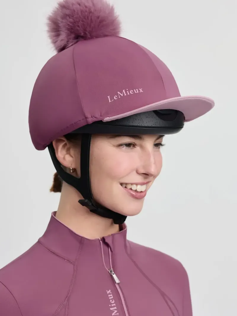 LeMieux Classique Pompom Hat Silk - Mallow-4