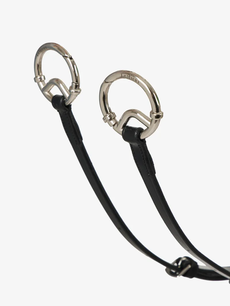 LeMieux D Ring Attachment Breastplate - Cob - Black-1