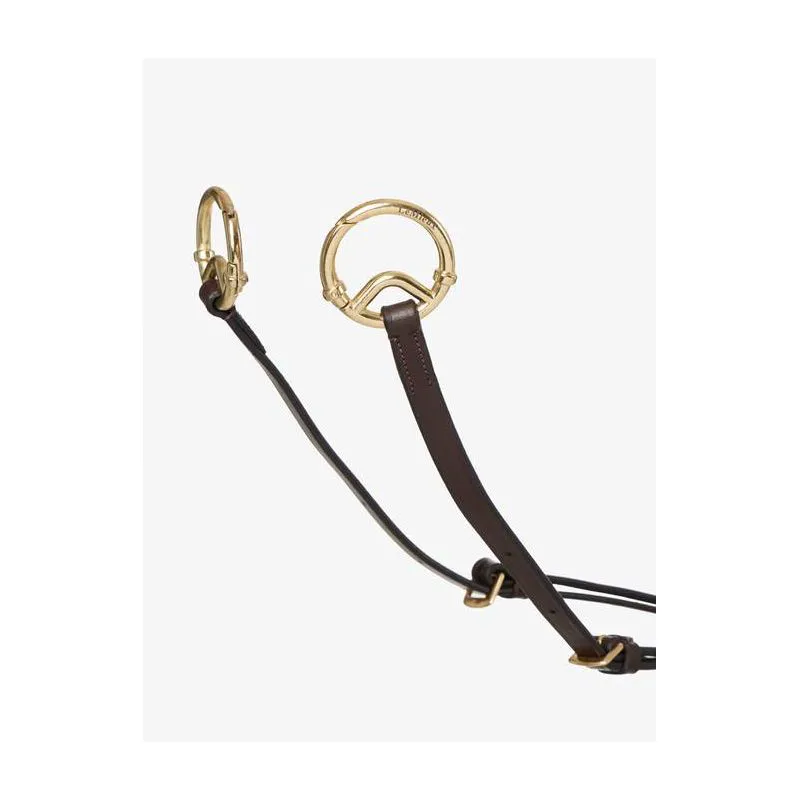 LeMieux D Ring Attachment Breastplate - Cob - Havana-2