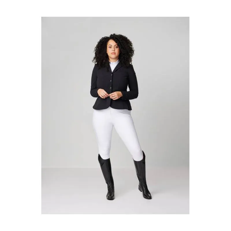 LeMieux Dynamique Knee Grip Breeches - White-1