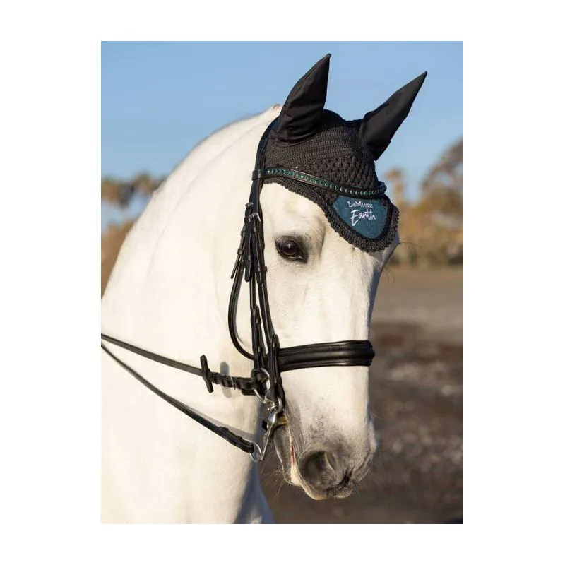 LeMieux Earth Fly Hood Medium - Ocean-1