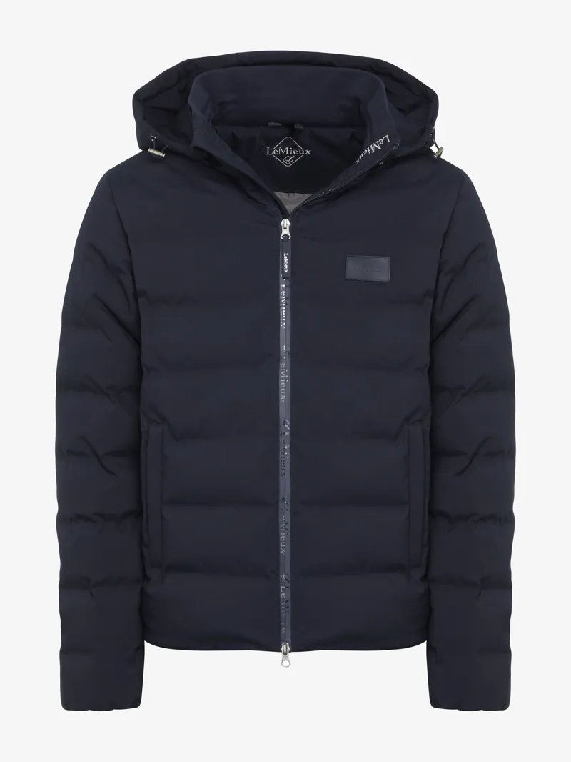 LeMieux Elite Men's Waterproof Puffer Jacket - Navy
