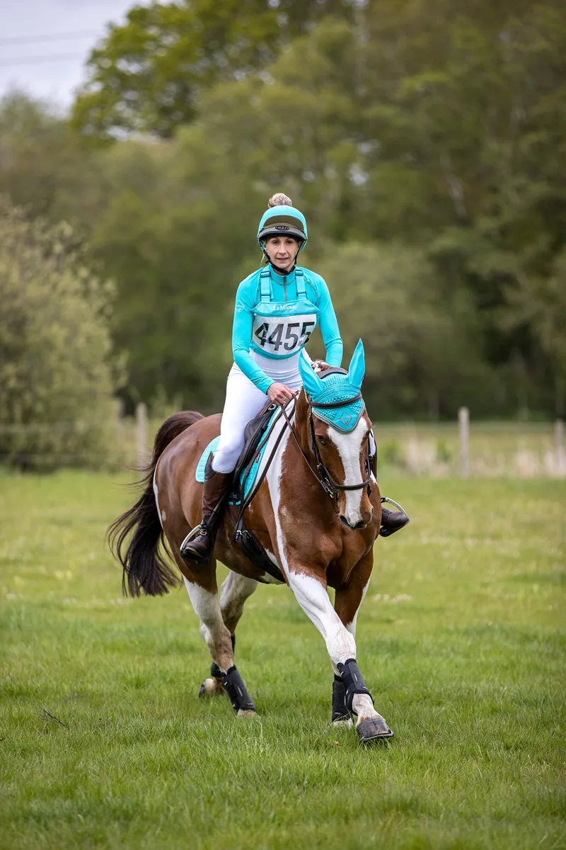 LeMieux Eventing Bib - Azure-1