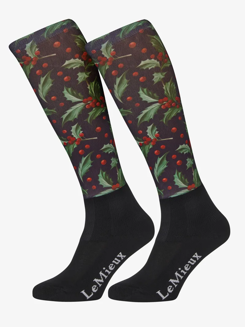 LeMieux Footsie Sock Junior Socks - Holly