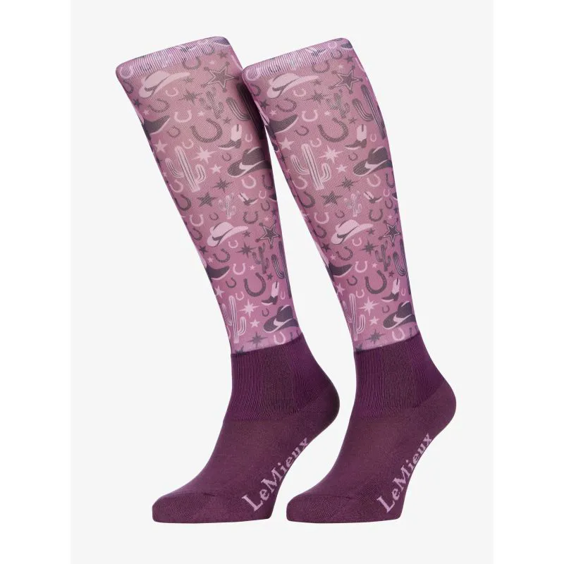 LeMieux Footsies Socks - Western