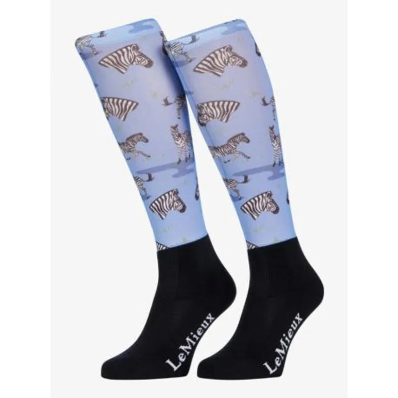 LeMieux Footsies Socks S - Zebra