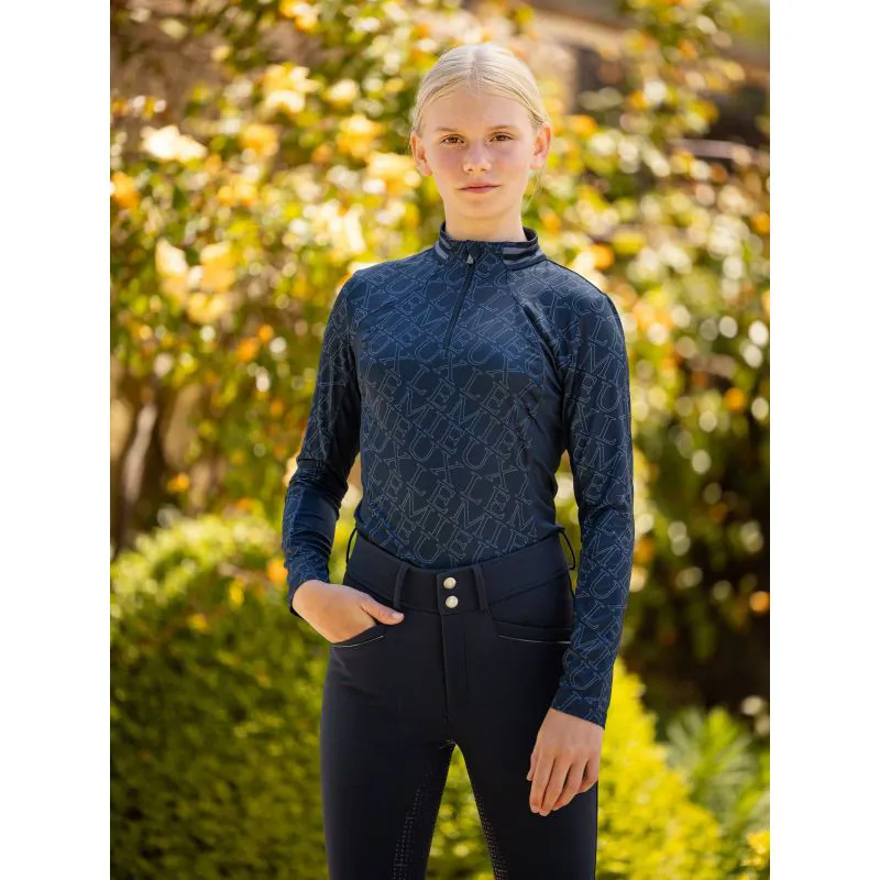 LeMieux Frieda Young Rider Base Layer - Navy-3