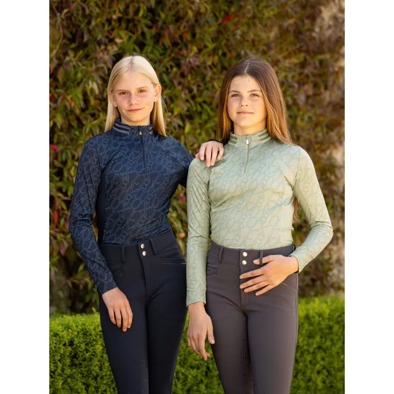 LeMieux Frieda Young Rider Base Layer - Navy-5