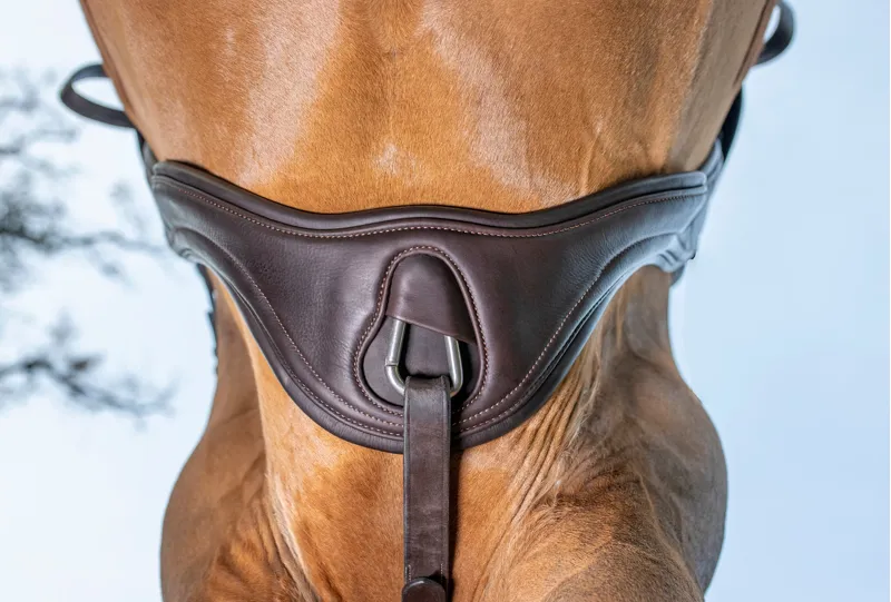 LeMieux Gel-Tek Anatomic Jumping Girth 120cm - Brown-3