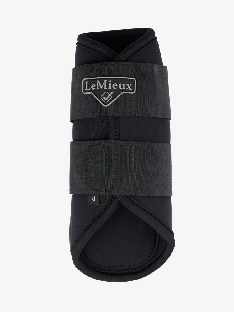 LeMieux Grafter Brushing Boots - Black-1