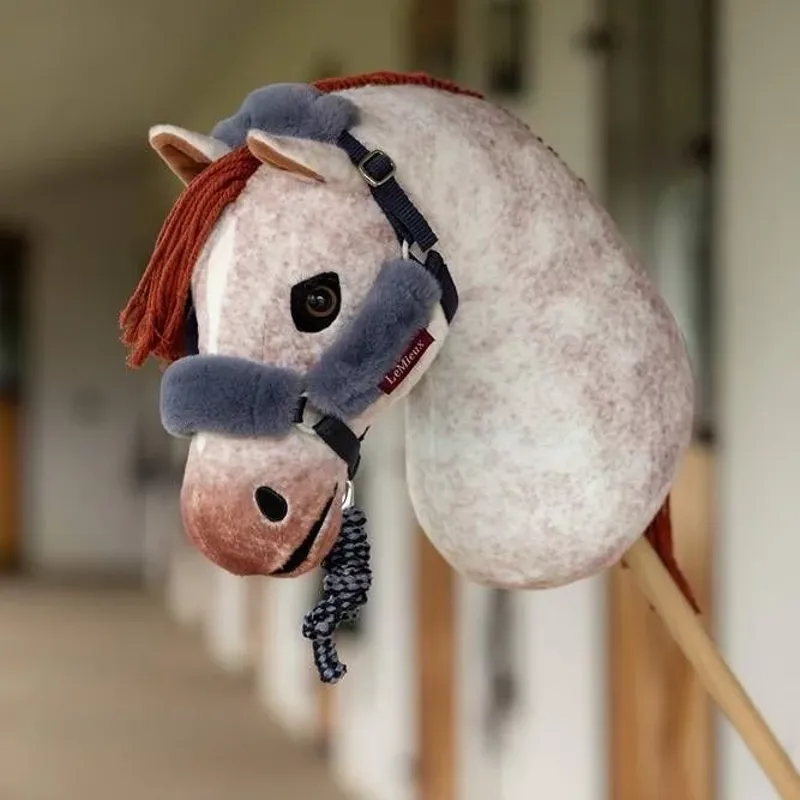 LeMieux Hobby Horse Comfort Head Collar - Navy-1