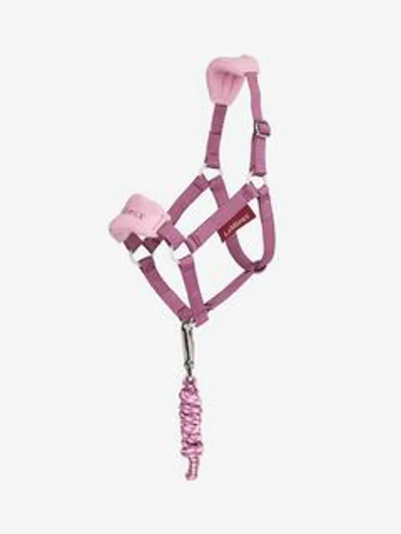 LeMieux Hobby Horse Vogue Head Collar and Leadrope - Mallow-1