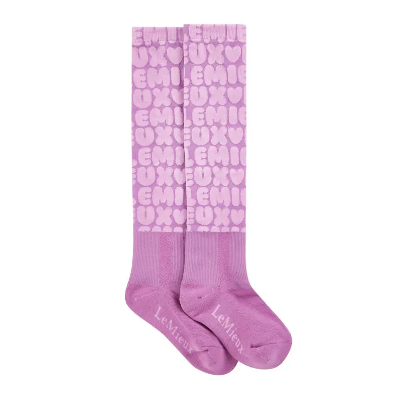 LeMieux Footsie Bubblefont Womens Socks - Fondant-1