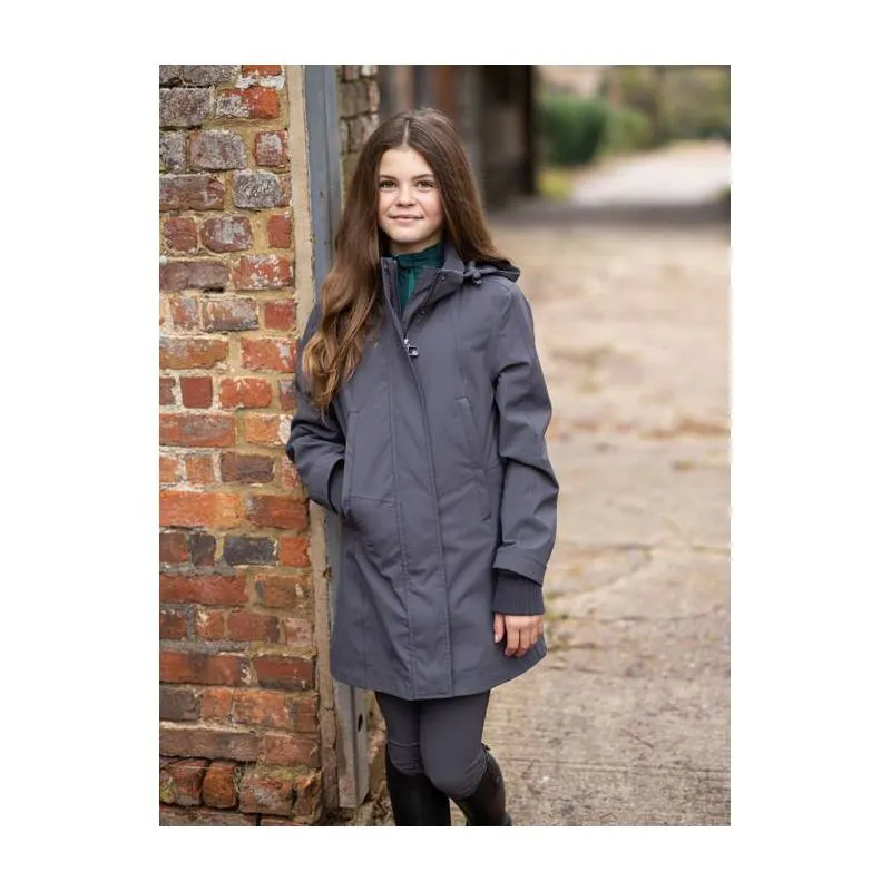 LeMieux Junior Pro Waterproof Coat - Graphite-1