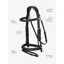LeMieux Kudos Work Bridle - Full - Black
