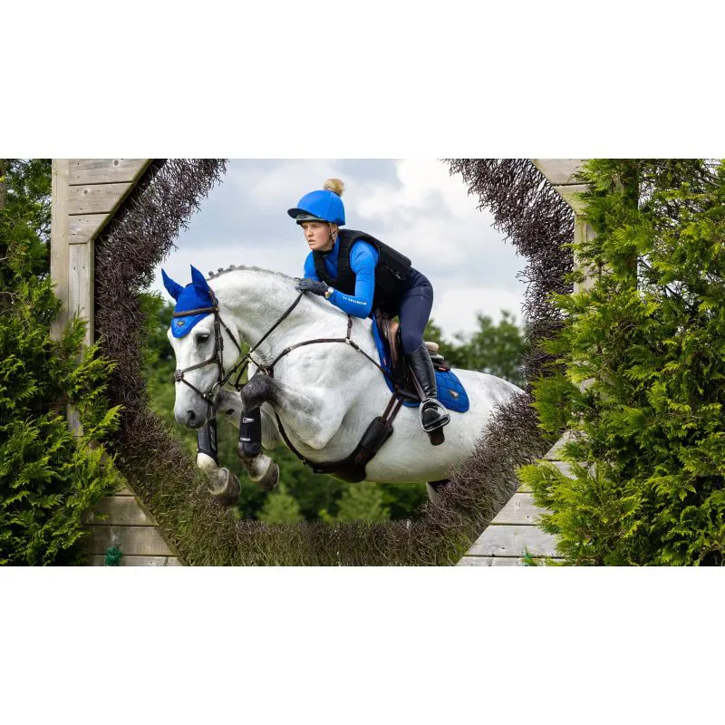 LeMieux Loire Classic Close Contact Square S/M - Benetton Blue-1
