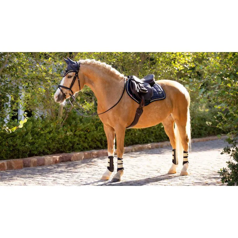 LeMieux Loire Classic Close Contact Square S/M - Dusk Blue-1