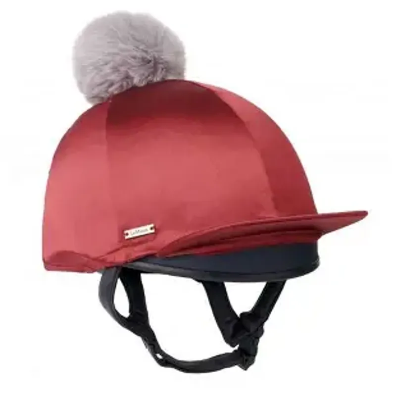 LeMieux Loire Silk Hat Silk - Burgundy