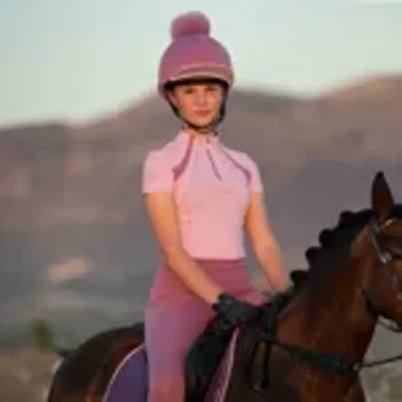LeMieux Young Rider Mia Mesh Short Sleeve Base Layer-3