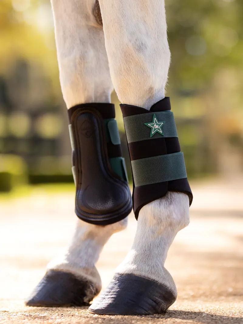 LeMieux Mini Brushing Boots - Spruce-1