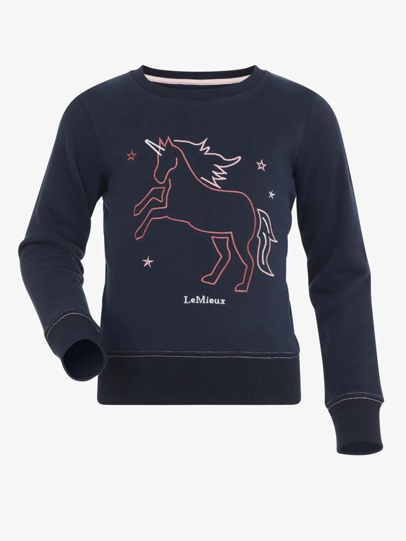 LeMieux Mini Camilla Crew Jumper - Navy