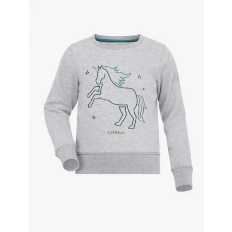 LeMieux Mini Camilla Crew Jumper - Grey