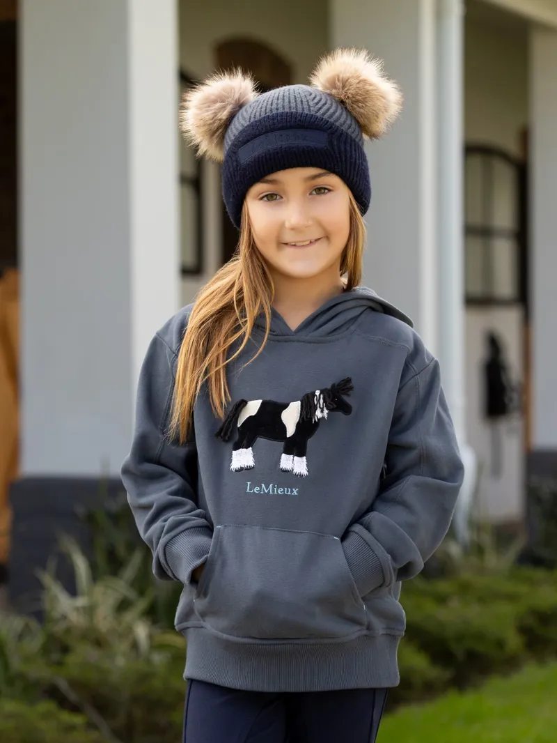 LeMieux Mini Clara Beanie - Petrol-1