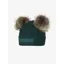 LeMieux Mini Double Pom Hat - Spruce