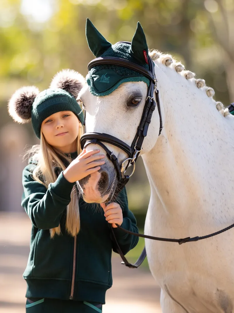 LeMieux Mini Ear Bonnet - Spruce-1