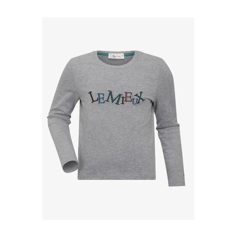 Lemieux Mini Jamie Long Sleeve Top - Grey