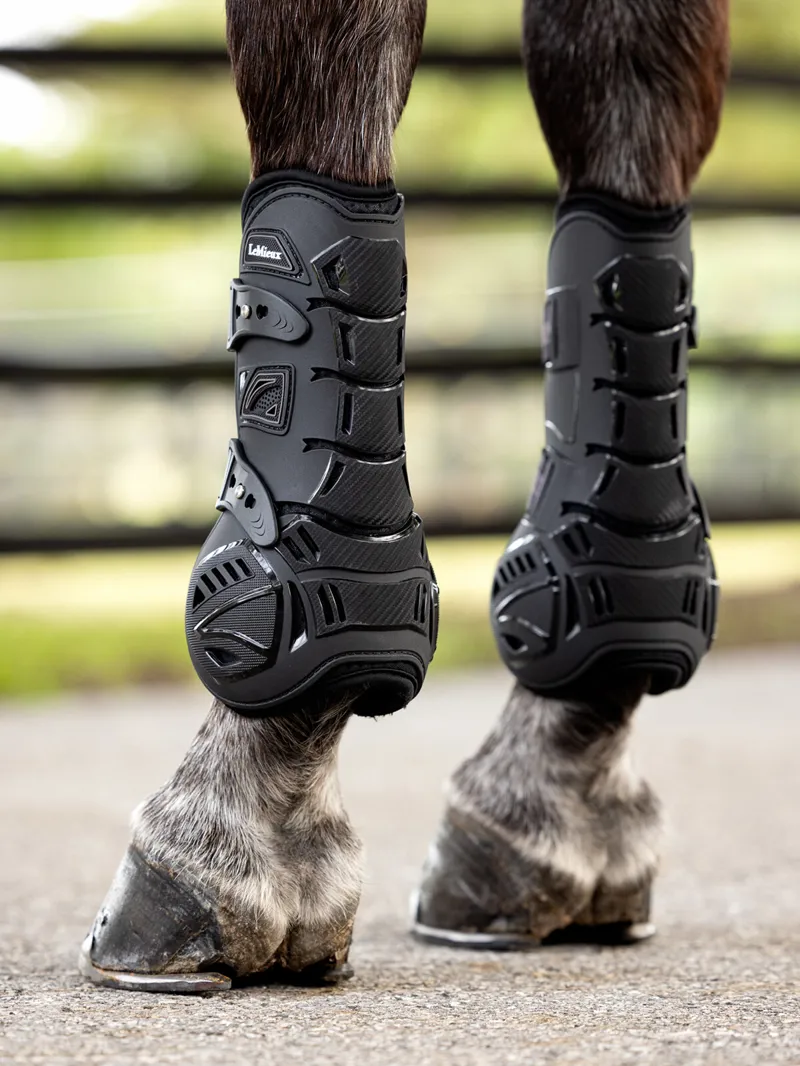 LeMieux Motion Cool Tendon Boots M - Black-3