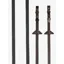 LeMieux Soft Rubber Reins With Stoppers Pony - Havana/Brass
