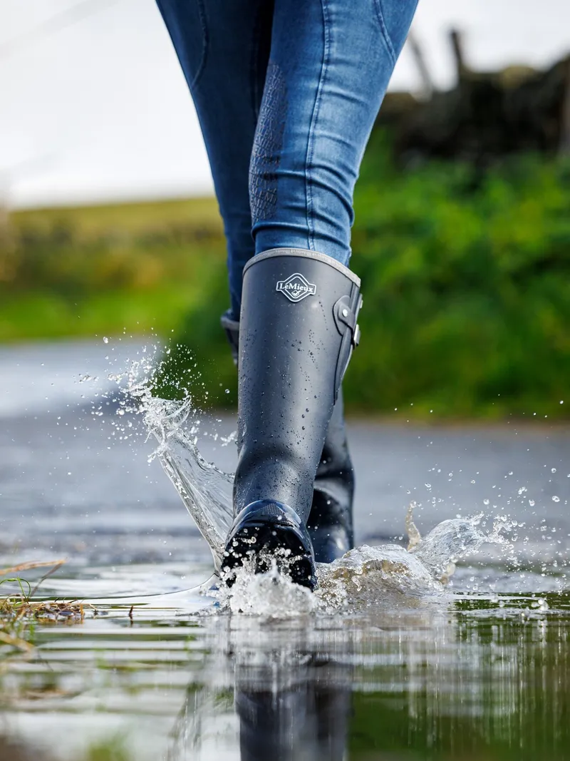 LeMieux Stride Wellington Boot 4 - Navy-2