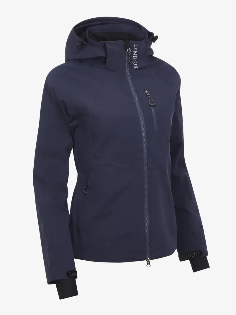 LeMieux Torrent Ladies Waterproof Jacket - Navy-1