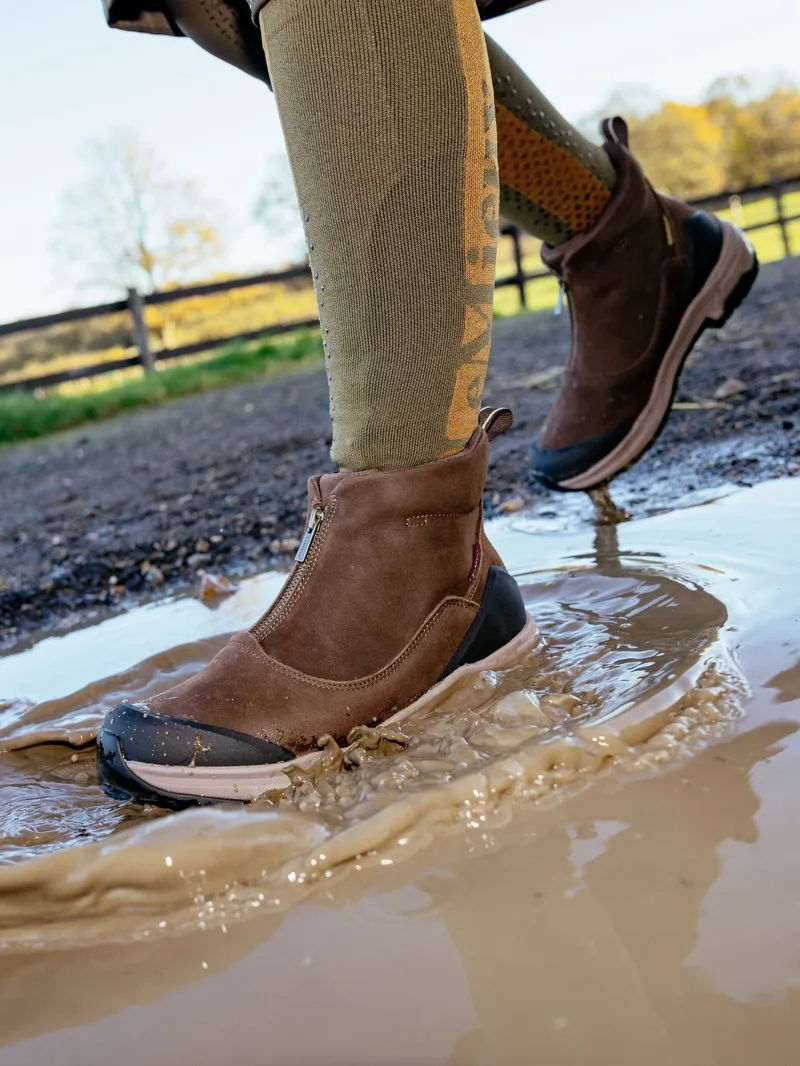 LeMieux Trex Waterproof Zip Boots 6 - Brown-3