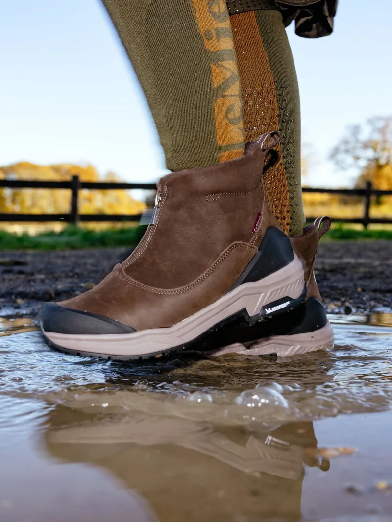 LeMieux Trex Waterproof Zip Boots 6 - Brown-4