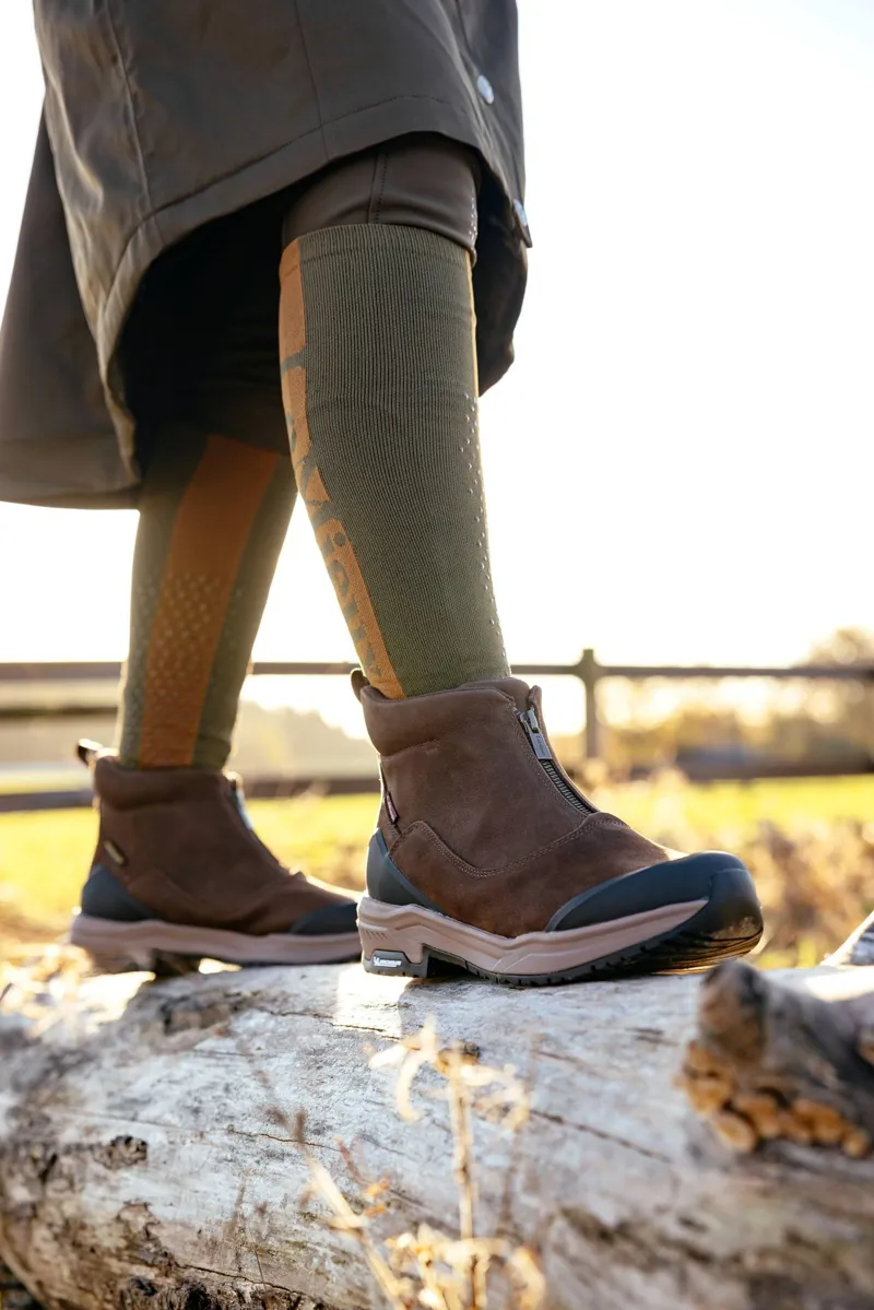 LeMieux Trex Waterproof Zip Boots 6 - Brown-5
