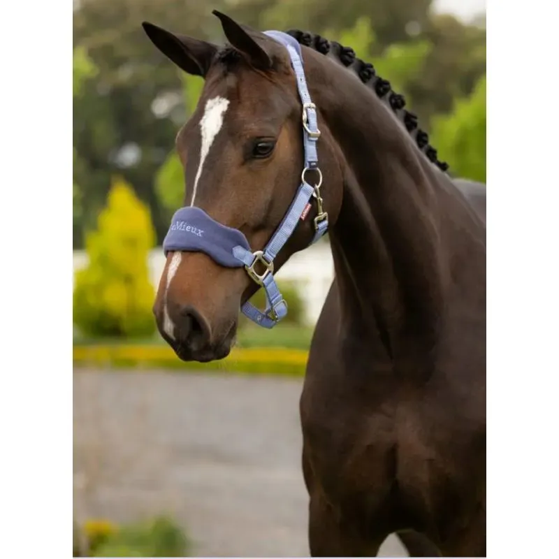LeMieux Vogue Head Collar Cob - Powder-1