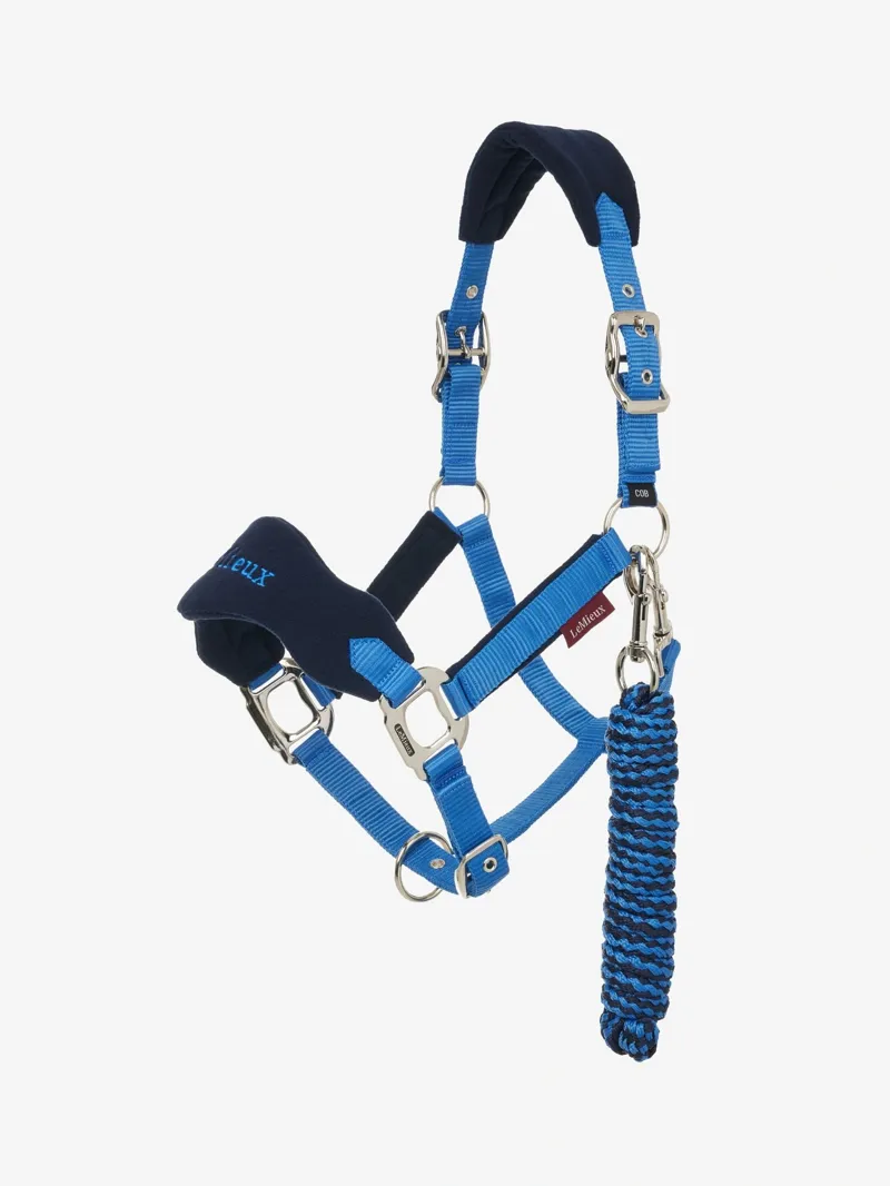 LeMieux Vogue Head Collar Full - Benetton Blue
