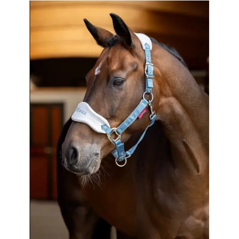 LeMieux Vogue Head Collar Full - Ice Blue-1