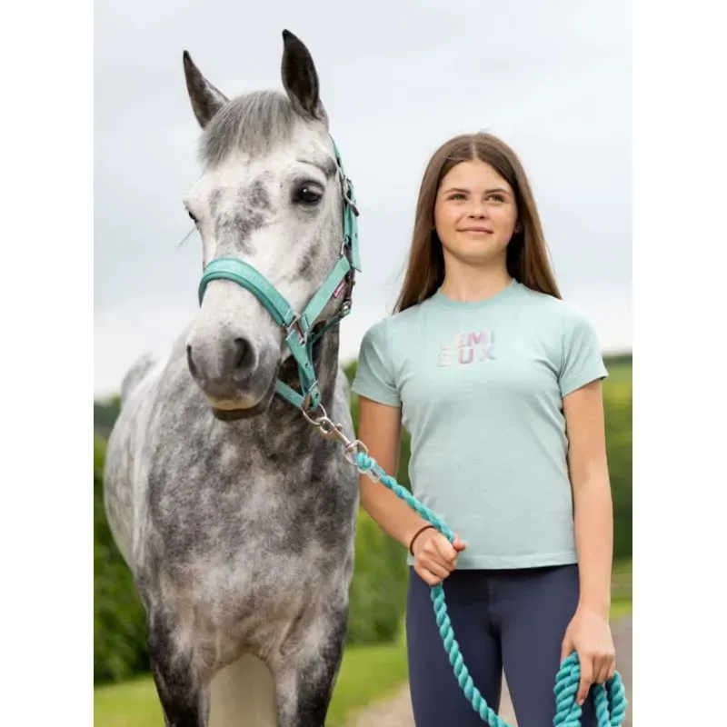 LeMieux Young Rider Arianna T Shirt - Aqua-2