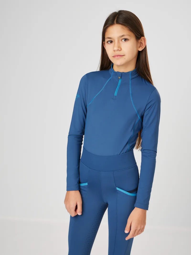 LeMieux Young Rider Base Layer - Atlantic - 9-10yrs-1