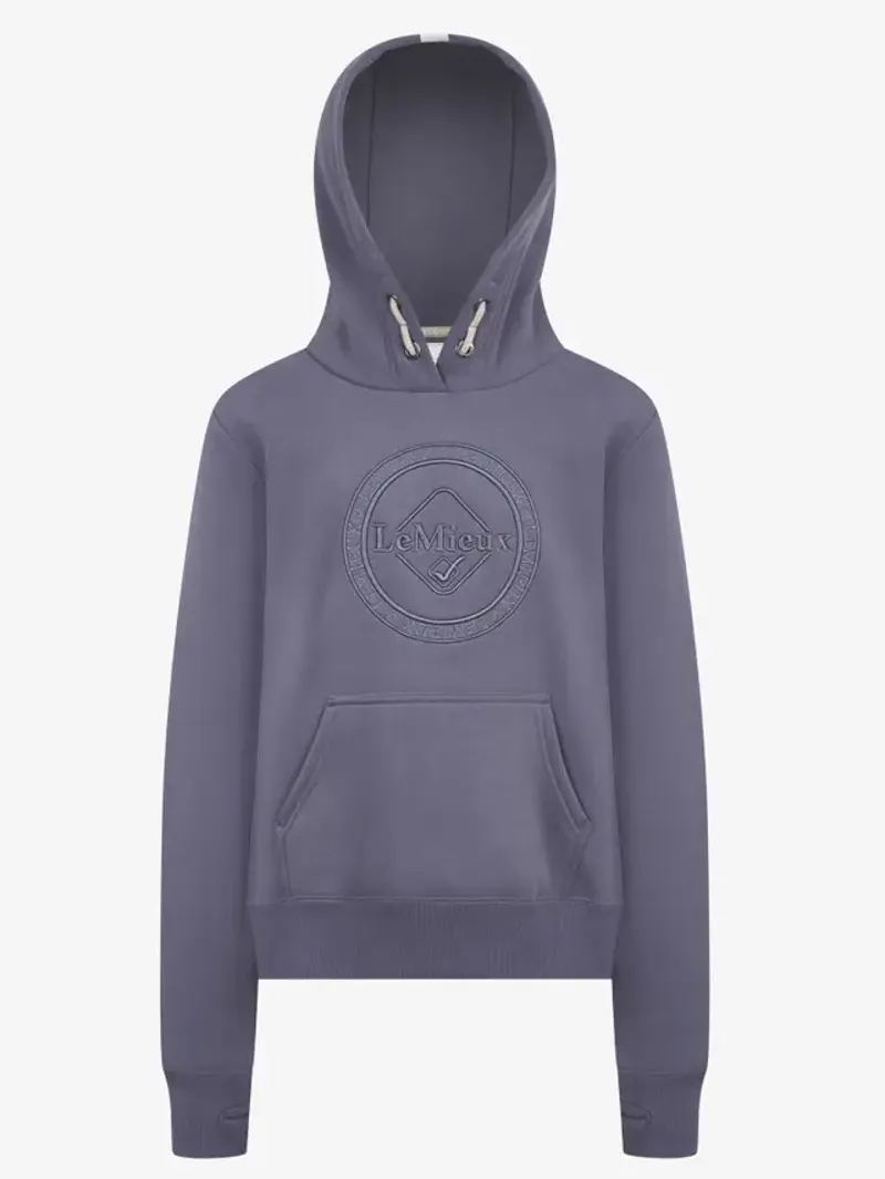 LeMieux Young Rider Hannah Pop Over Hoodie - Jay Blue - 9-10 Years