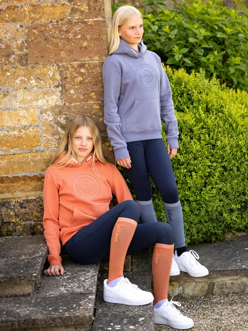 LeMieux Young Rider Hannah Pop Over Hoodie - Apricot-5