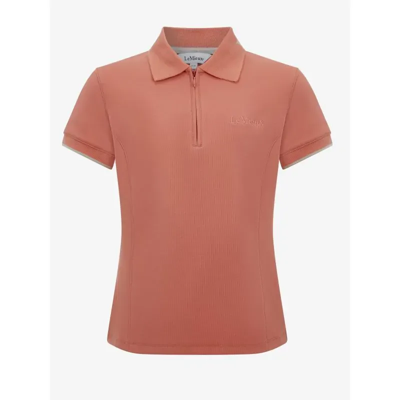 LeMieux Young Rider Polo Shirt - Apricot