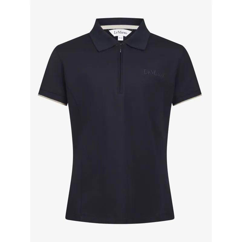 LeMieux Young Rider Polo Shirt - Navy
