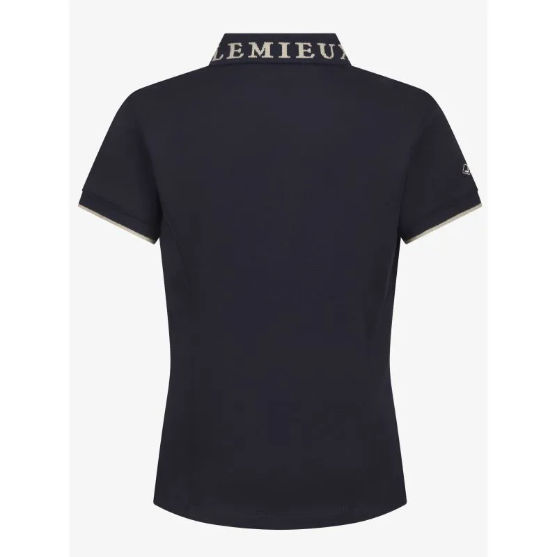 LeMieux Young Rider Polo Shirt - Navy-1